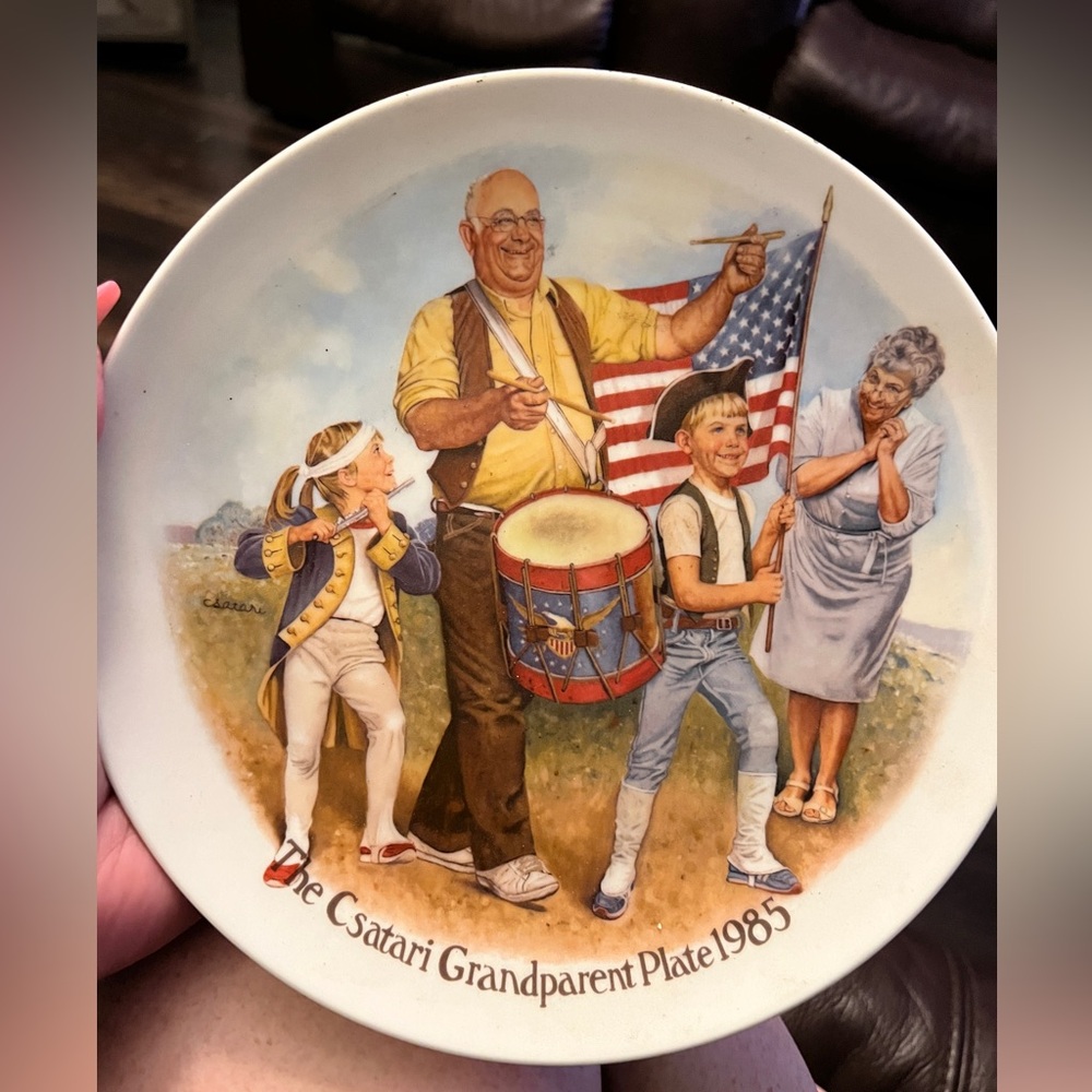 Grandparent decorative plate
